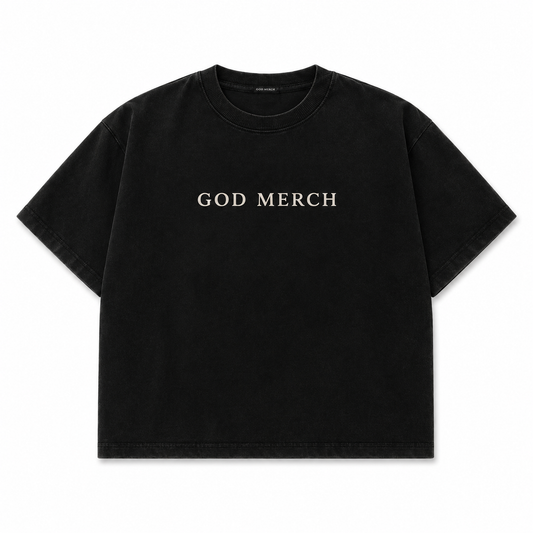 GOD MERCH OVERSIZED T-SHIRT